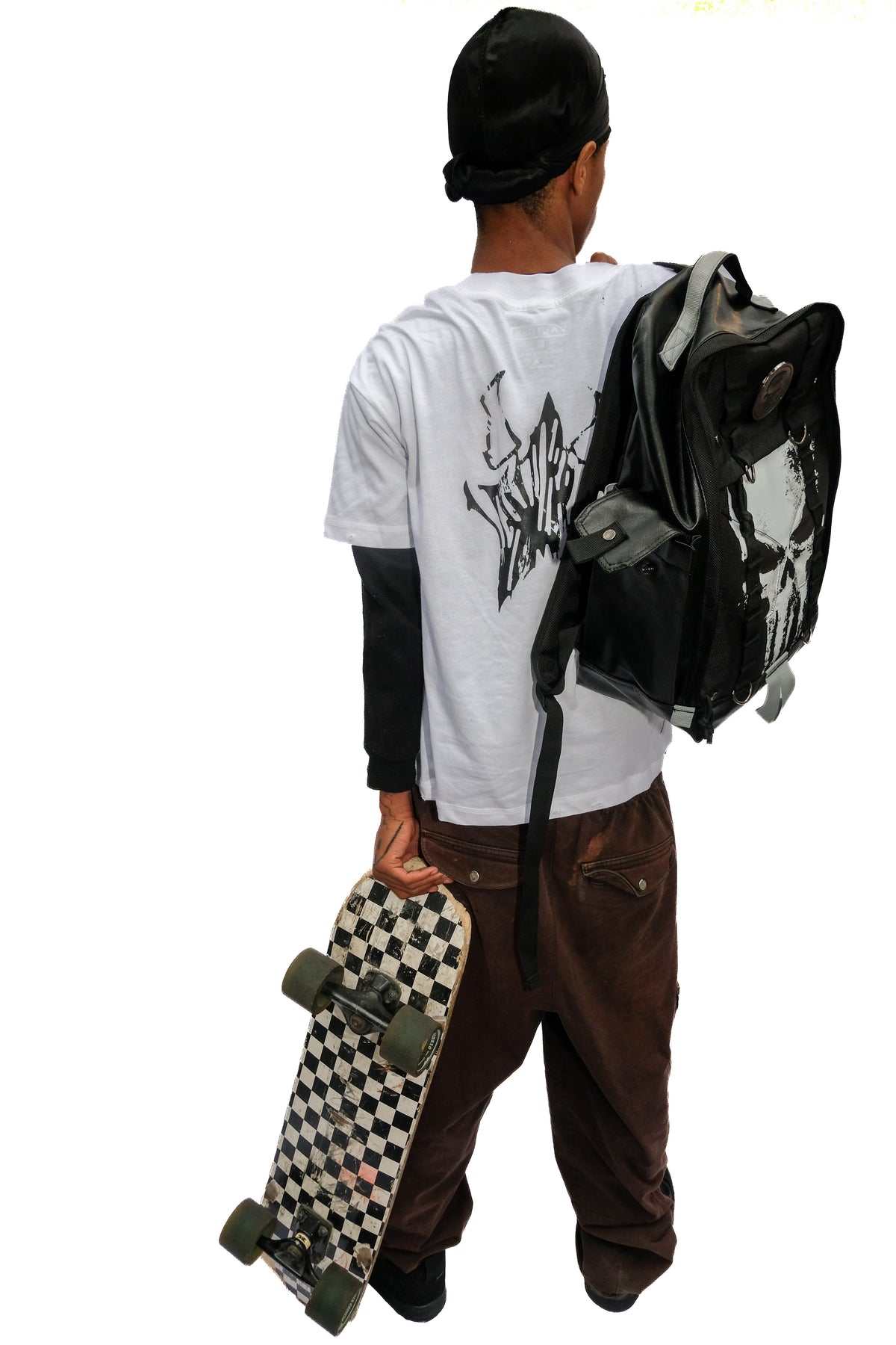 Distressed Star - white