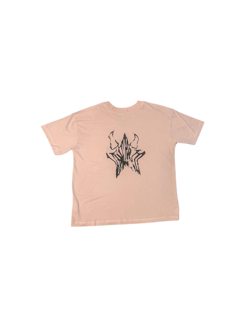 Distressed Star - blush