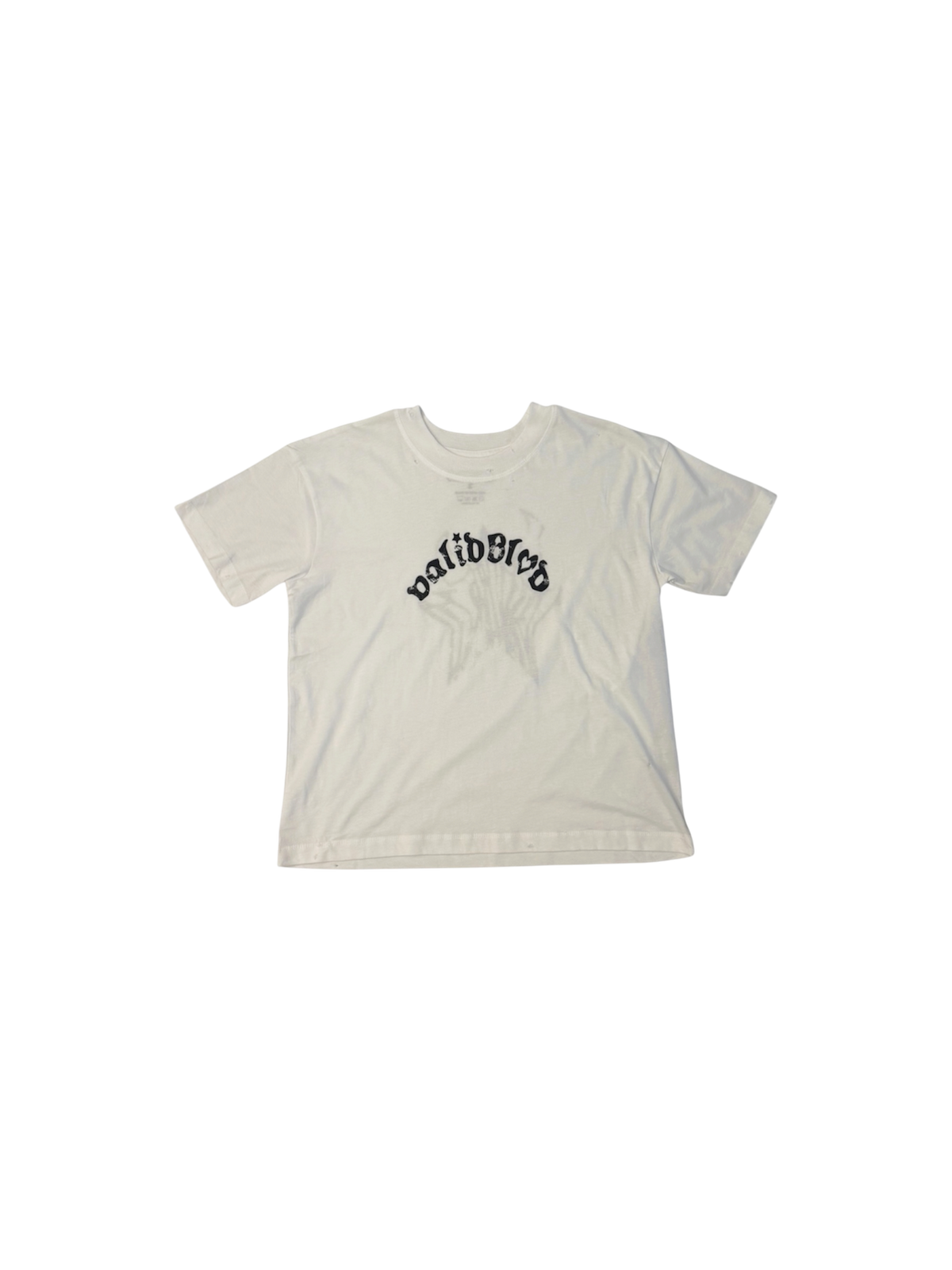 Distressed Star - white