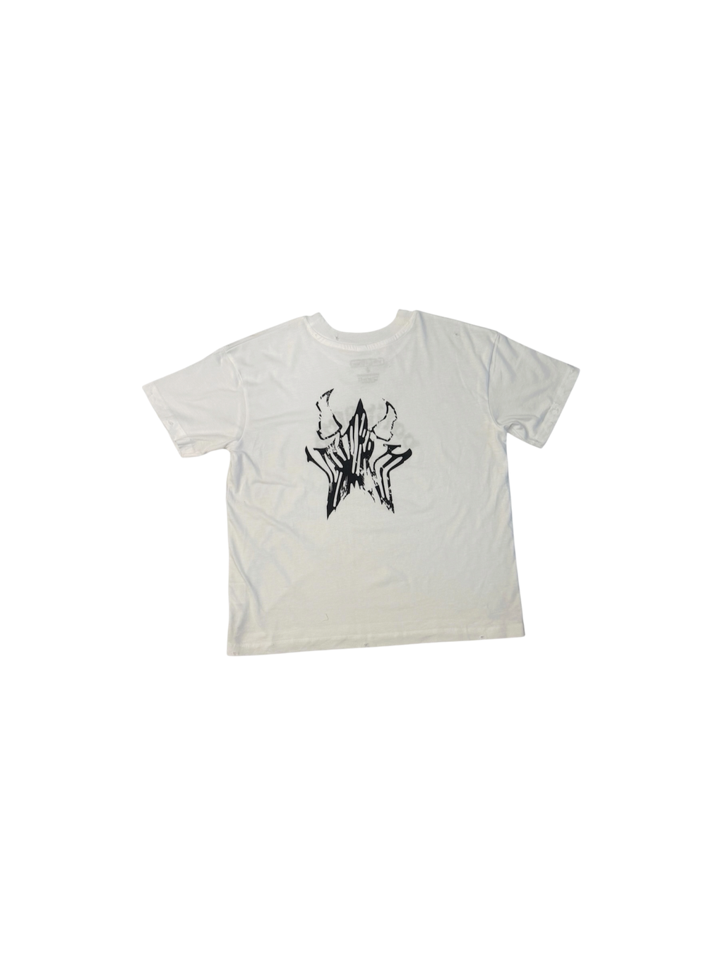 Distressed Star - white